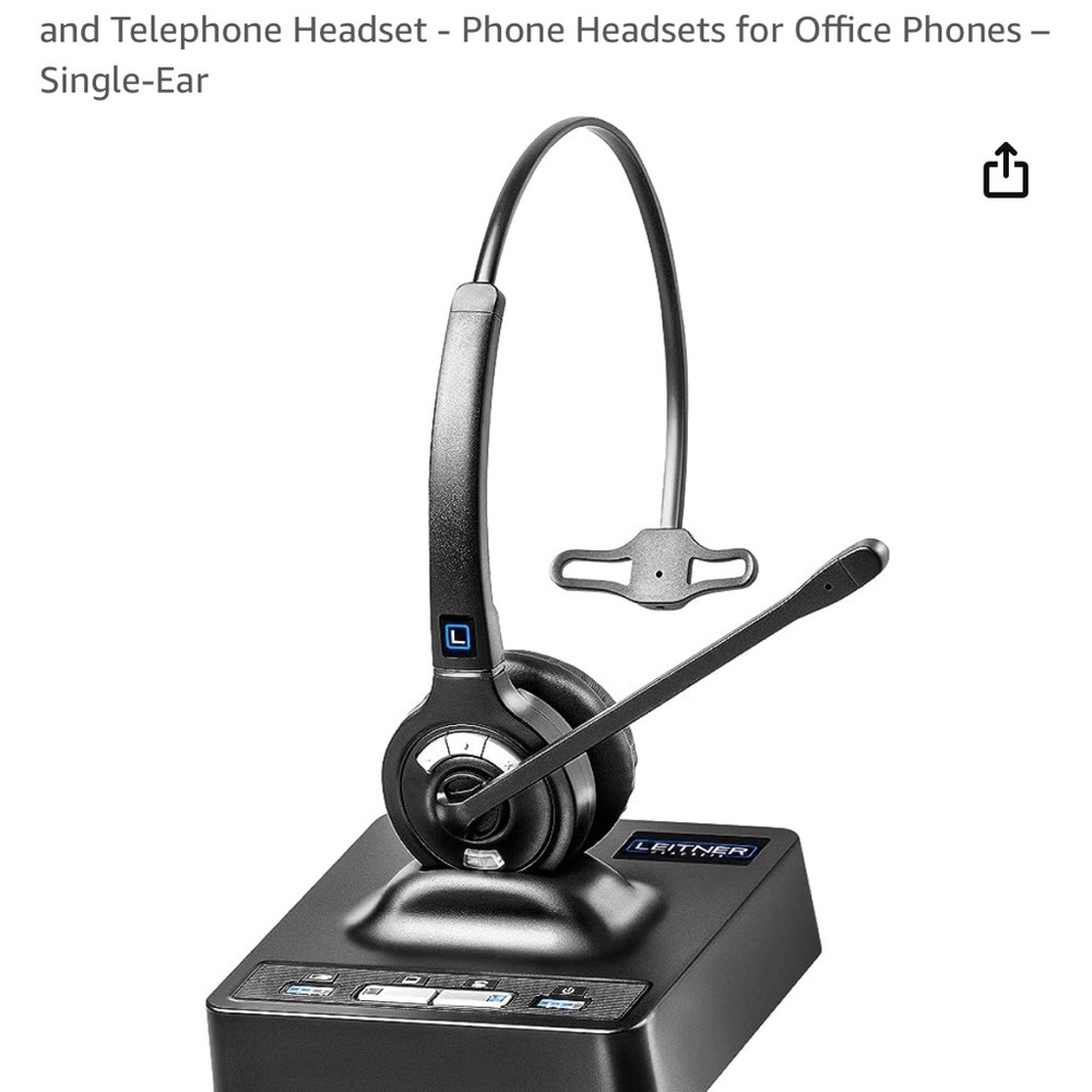 Leitner LH270 Wireless Single Ear Headset